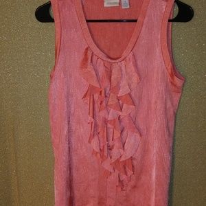 Chicos ruffled blouse